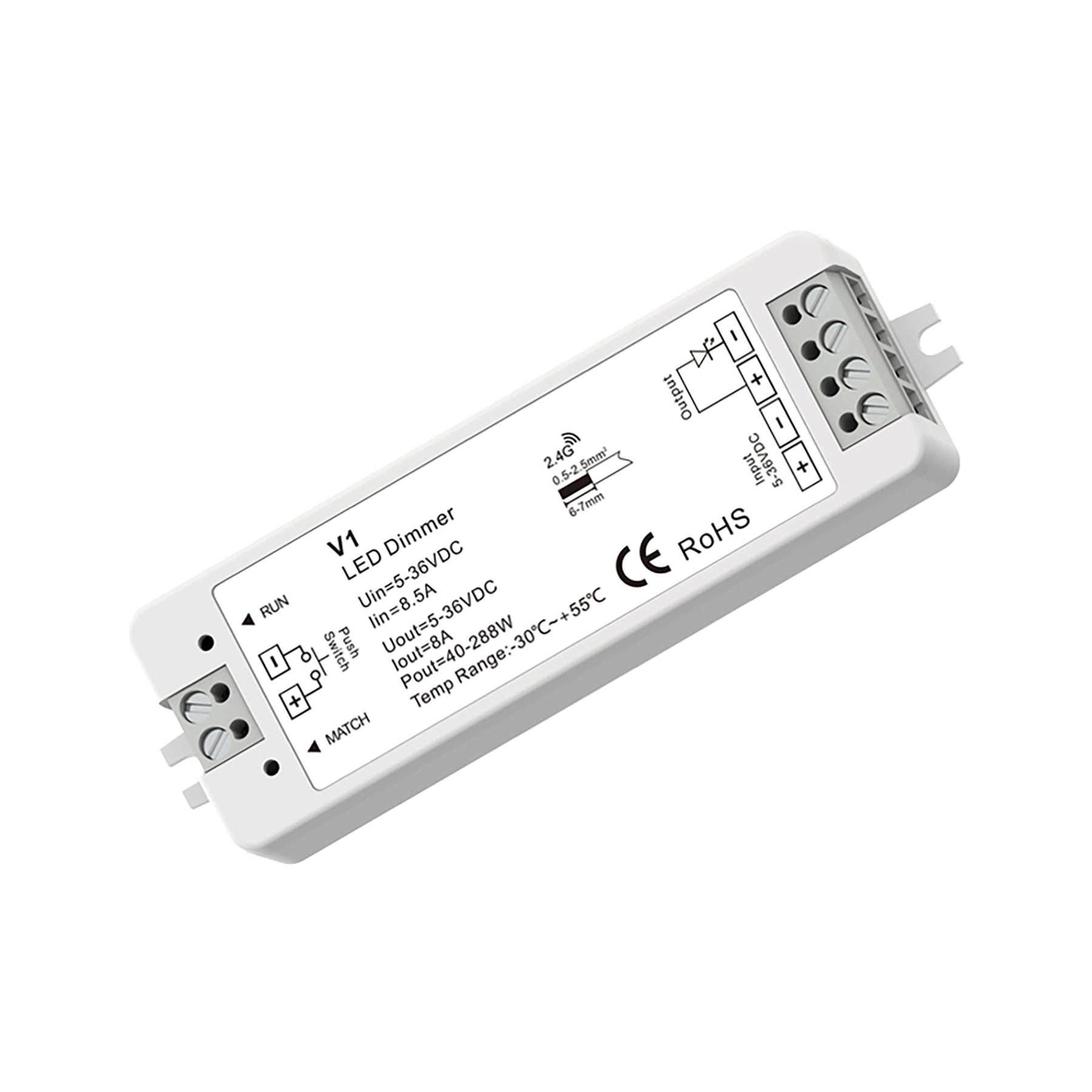 Led dimming deals range