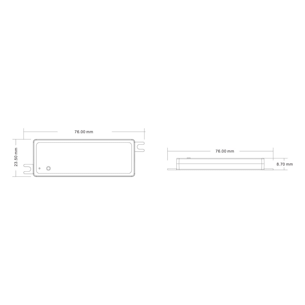 G.W.S. LED LED 12-24V DC CCT Controller 2CH*2.5A 2.4GHz RF V2-M