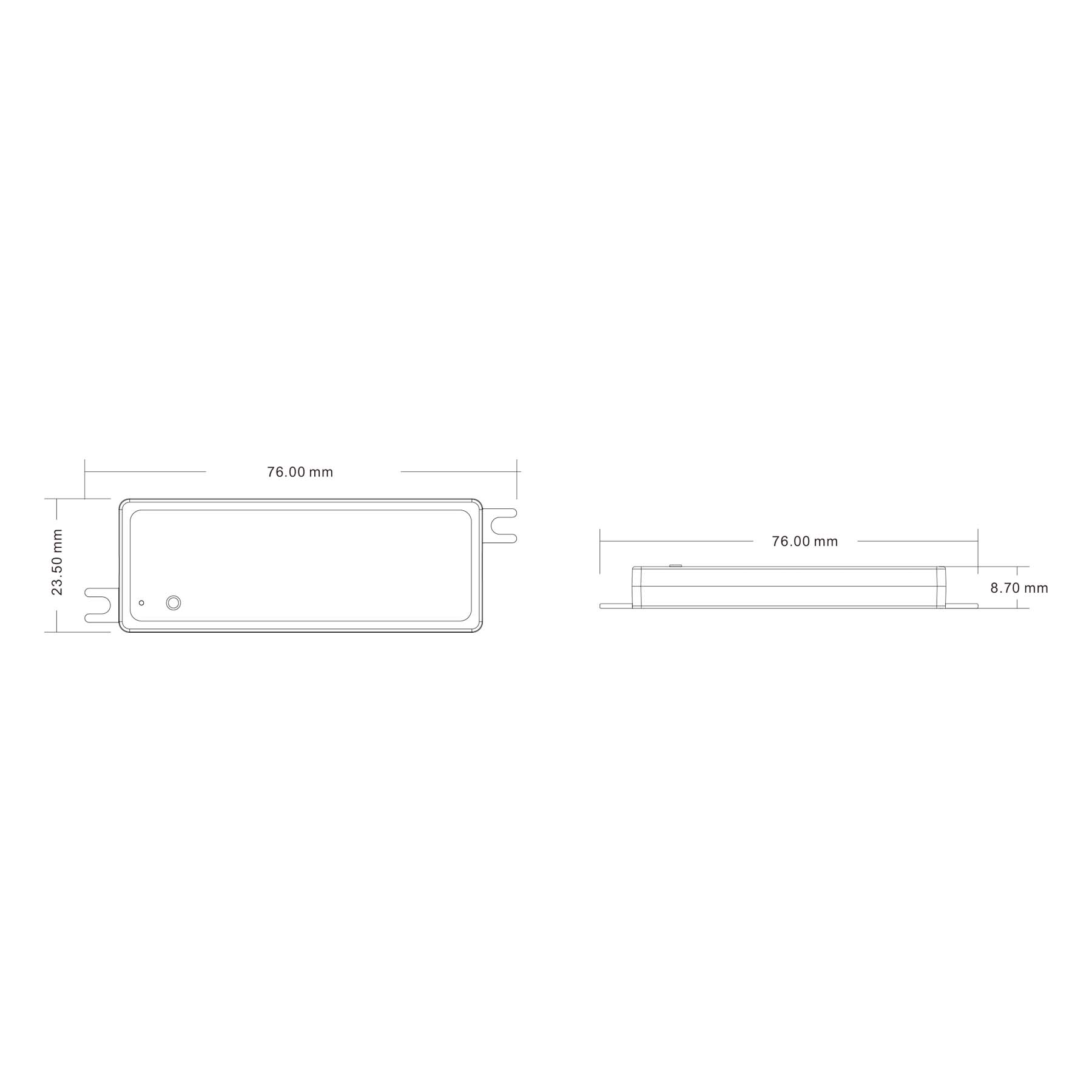 G.W.S. LED LED 12-24V DC CCT Controller 2CH*2.5A 2.4GHz RF V2-M