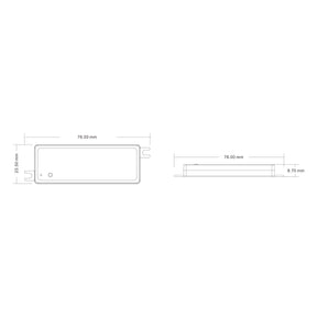 G.W.S. LED LED 12-24V DC CCT Controller 2CH*2.5A 2.4GHz RF V2-M