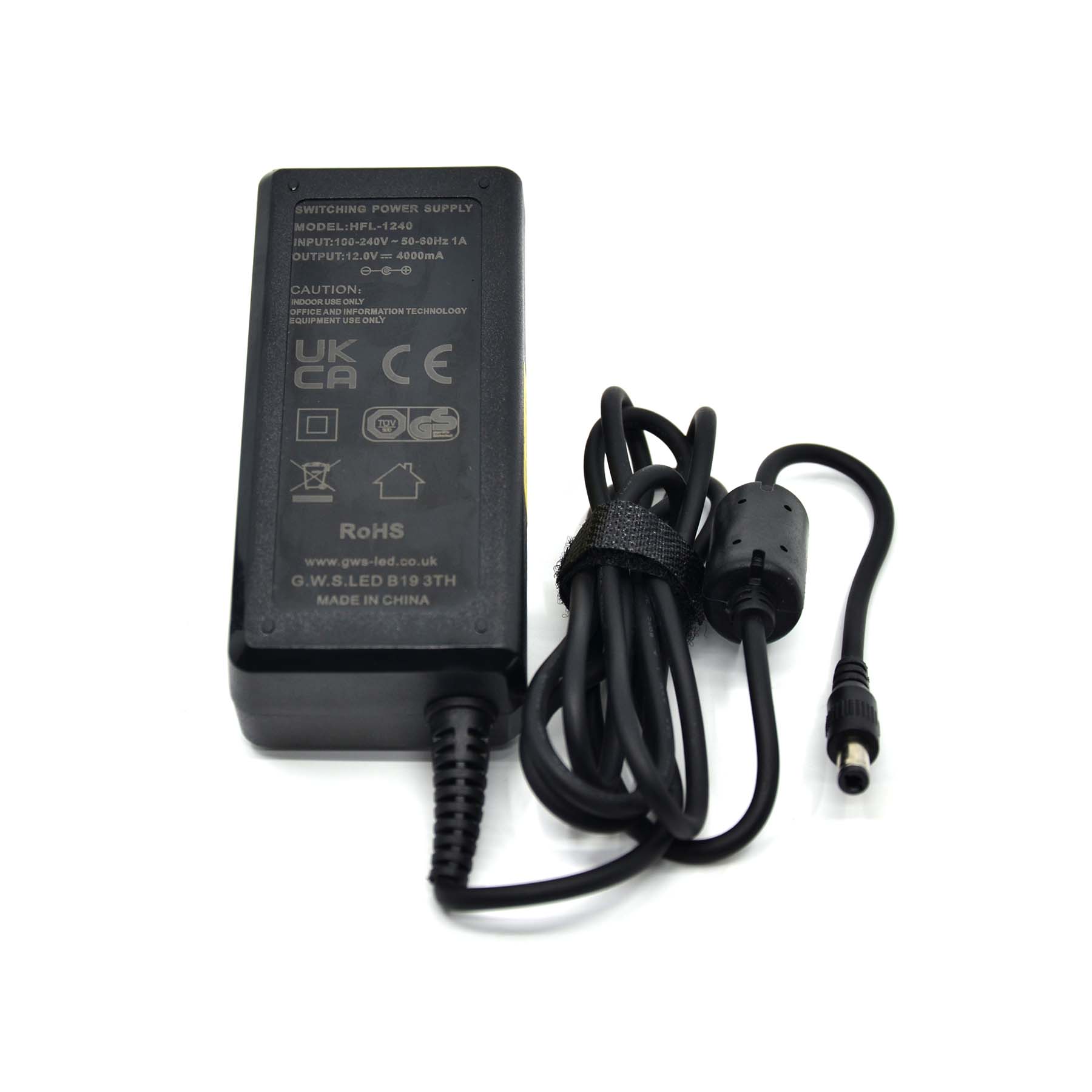 DC 12V 4A 48W AC Adapter Power Supply 12V 4A 48W AC/DC Power Adapter with