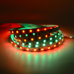 G.W.S. LED LED Strip Lights 5M / SPI RGB LED 5050 Strip Light, 5M Reel, IP20, 12V, 60 LEDs/M, 20 Pixels/M, SPI Digital Pixel RGB