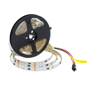 G.W.S. LED LED Strip Lights 5M / SPI RGB LED 5050 Strip Light, 5M Reel, IP20, 12V, 60 LEDs/M, 20 Pixels/M, SPI Digital Pixel RGB