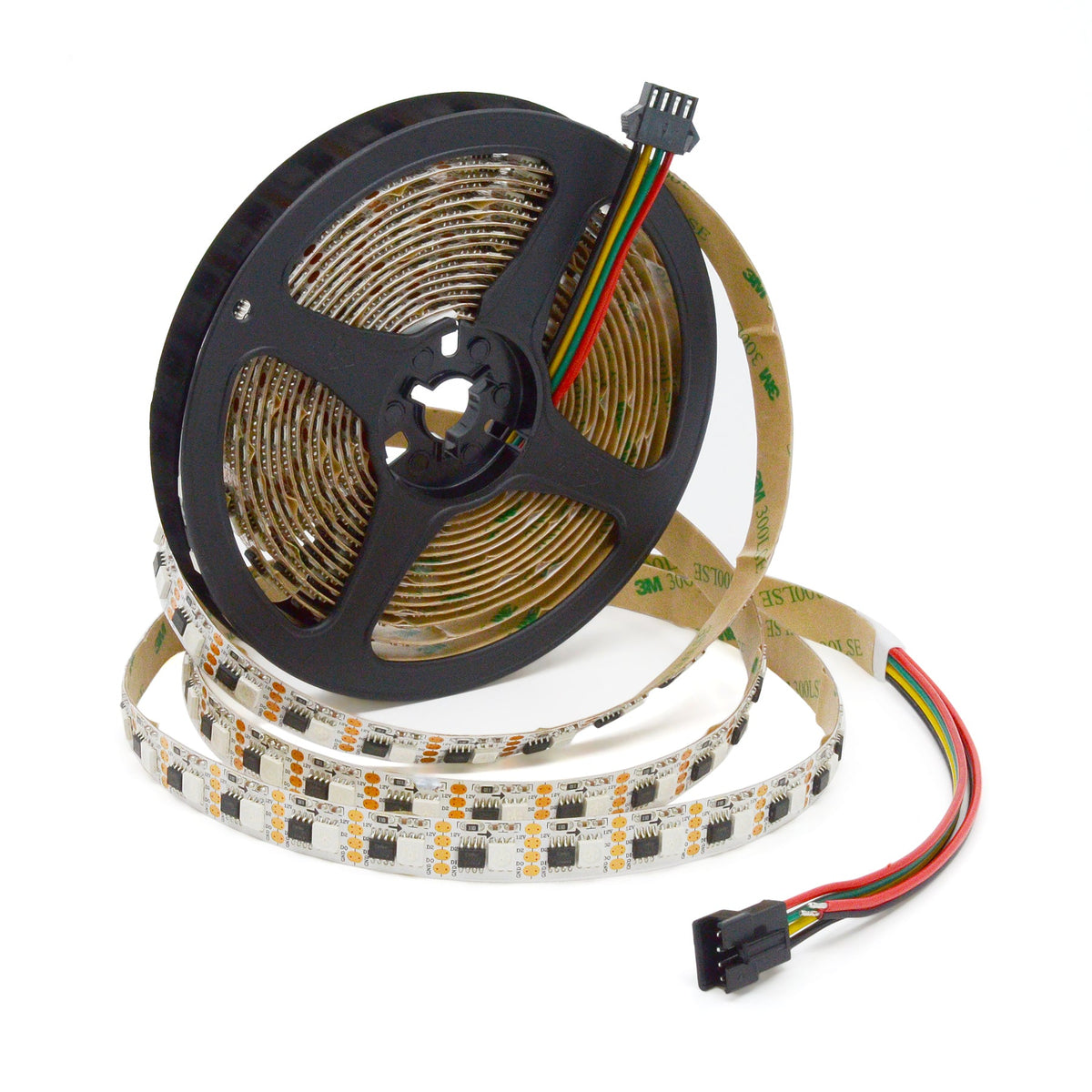 G.W.S. LED LED Strip Lights 5M / SPI RGB LED 5050 Strip Light, 5M Reel, IP20, 12V, 60 LEDs/M, 60 Pixels/M, SPI Digital Pixel RGB