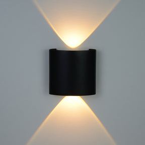 G.W.S. LED LED Wall Lights Black 2W LED Up and Down Wall Light (WL-T2)