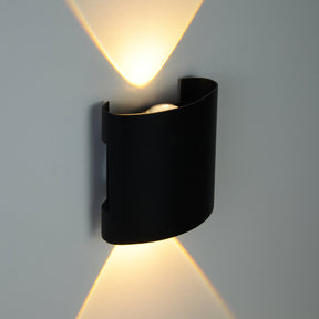 G.W.S. LED LED Wall Lights Black 2W LED Up and Down Wall Light (WL-T2)