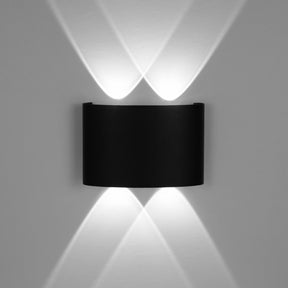 G.W.S. LED LED Wall Lights Black 4W LED Up and Down Wall Light (WL-T4)