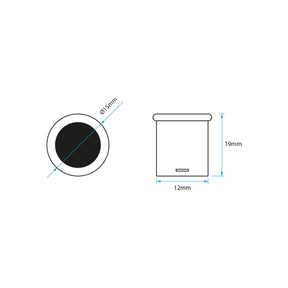 G.W.S. LED LED Wired Single Control Cabinet Infrared PIR Sensor