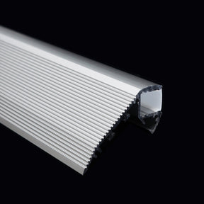 G.W.S. LED Stair Nosing LED Aluminium Profile 66x27mm (134)