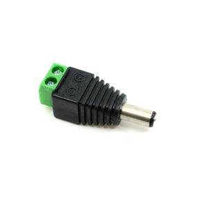 G.W.S. LED Strip Connectors 5.5mmx2.1mm DC Socket Jack Connector