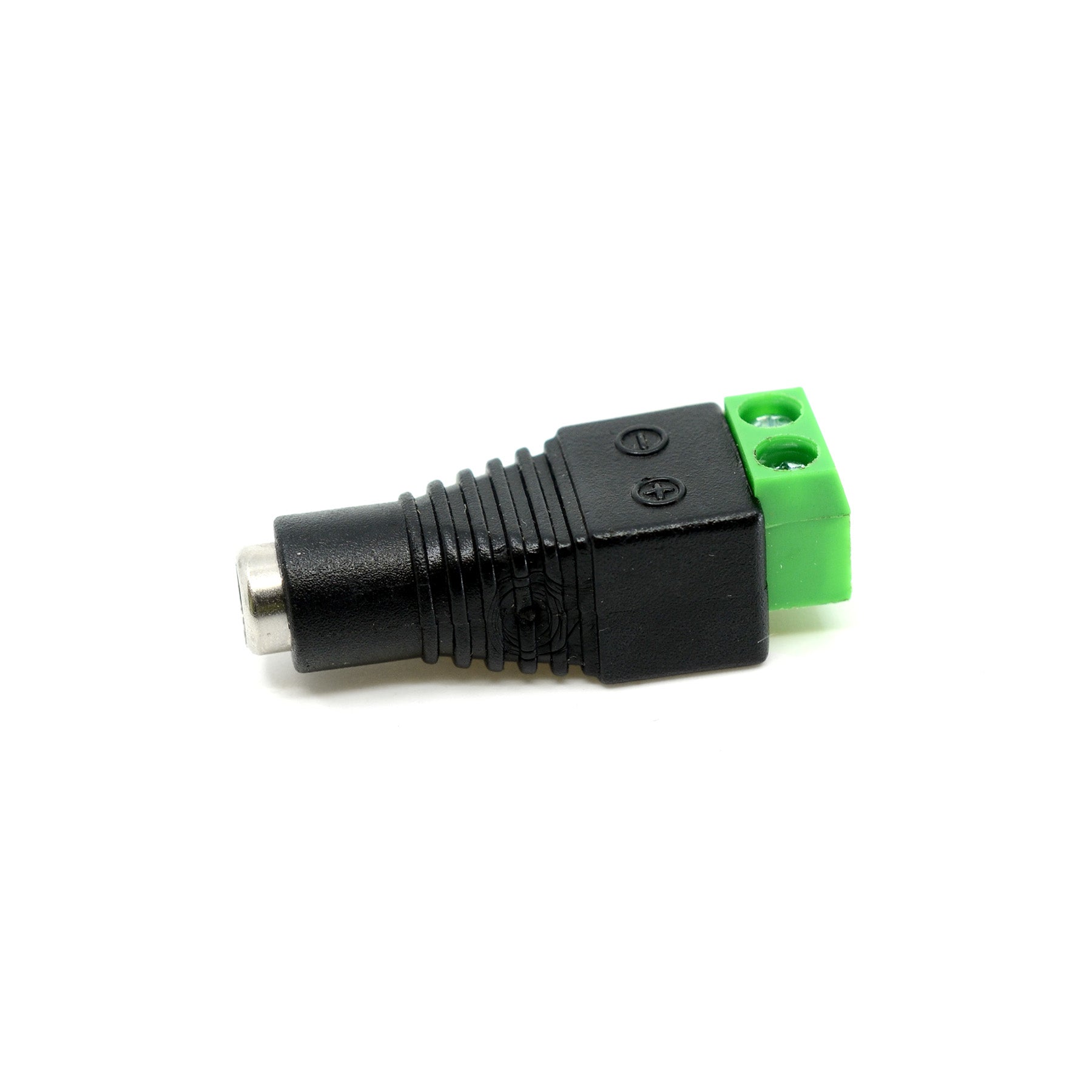 G.W.S. LED Strip Connectors Female 5.5mmx2.5mm DC Socket Jack Connector (POS)