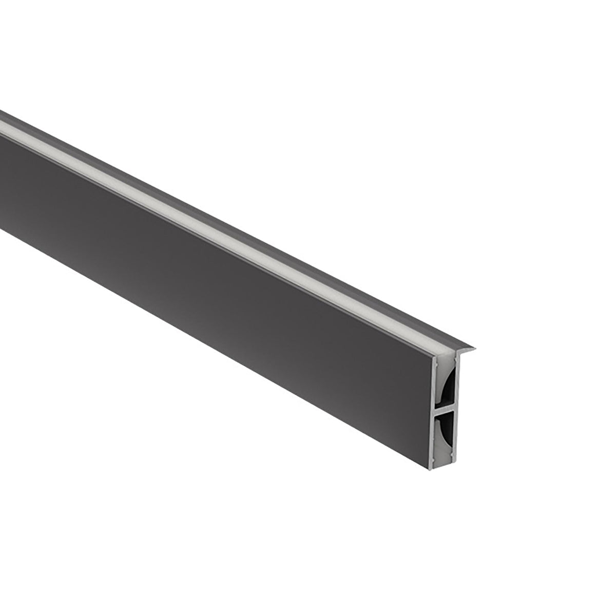 G.W.S. LED Surface Mounted Cabinet Shelving LED Aluminium Profile 19x8.5mm (560)