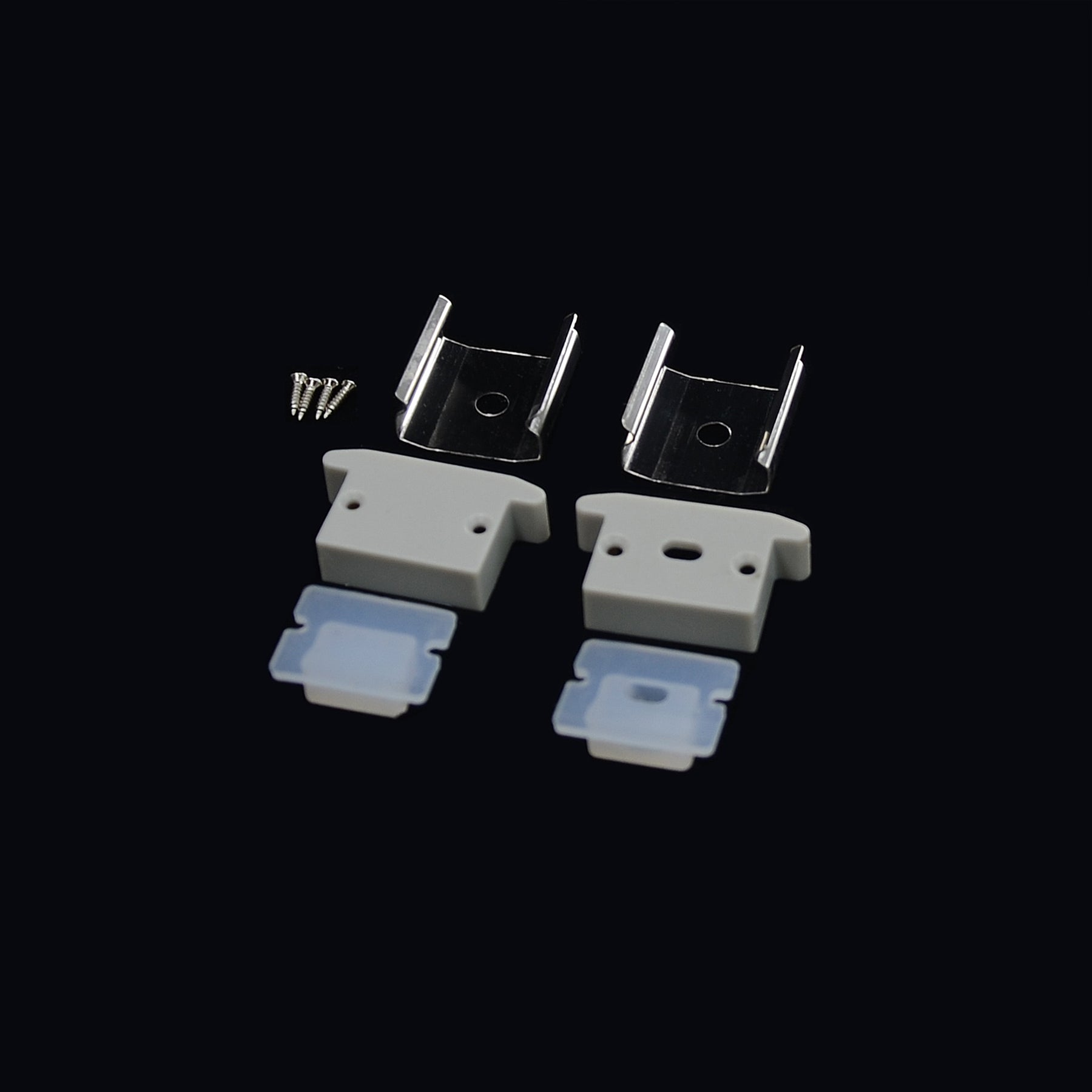 G.W.S. LED Waterproof Recessed LED Aluminium Profile 25x12.9mm (295-D2513)