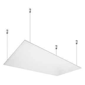 G.W.S LED Wholesale 595x1195mm LED Panel Lights Suspended (With Wire Kit) / 3CCT (3000K+4000K+6000K) / No LED UGR Panel Light 595x1195mm 84W 3CCT White Frame