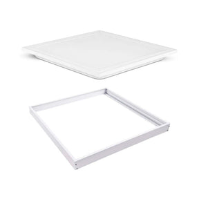 G.W.S LED Wholesale 595x595mm LED Panel Lights LED UGR Panel Light Surface Mounted 600x600mm 42W 3CCT White Frame