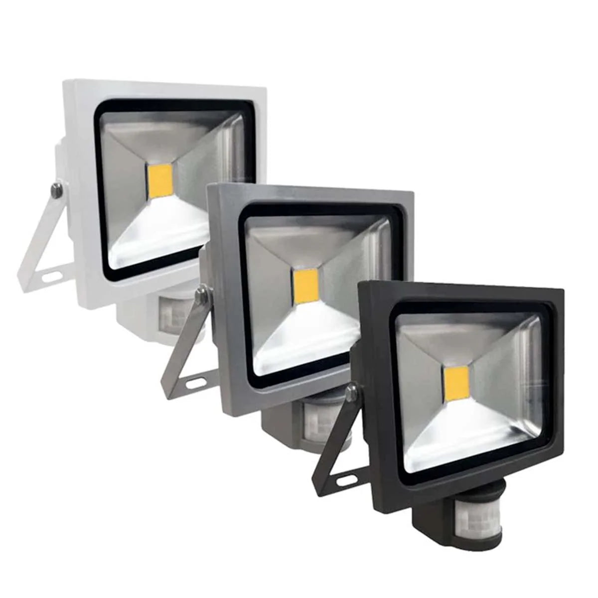G.W.S LED Wholesale Classic LED Floodlight Classic LED Flood Light With PIR Motion Sensor