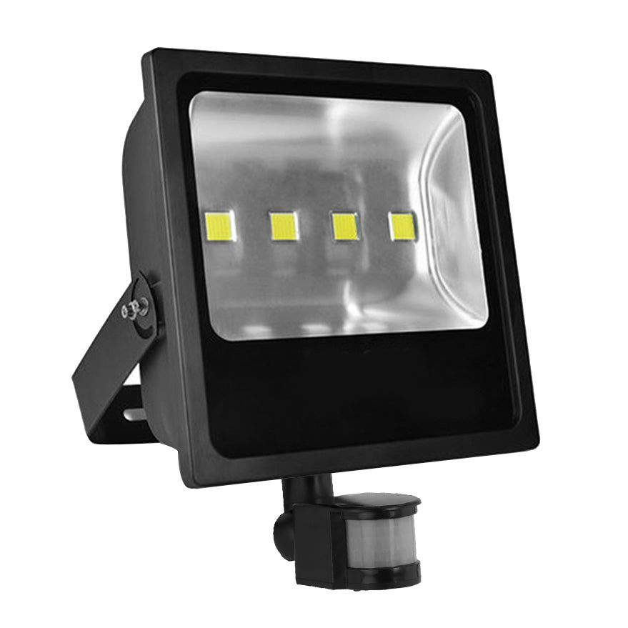 G.W.S LED Wholesale Ltd. Slim LED Floodlights Slim Black Casing  LED Flood Light With PIR Motion Sensor