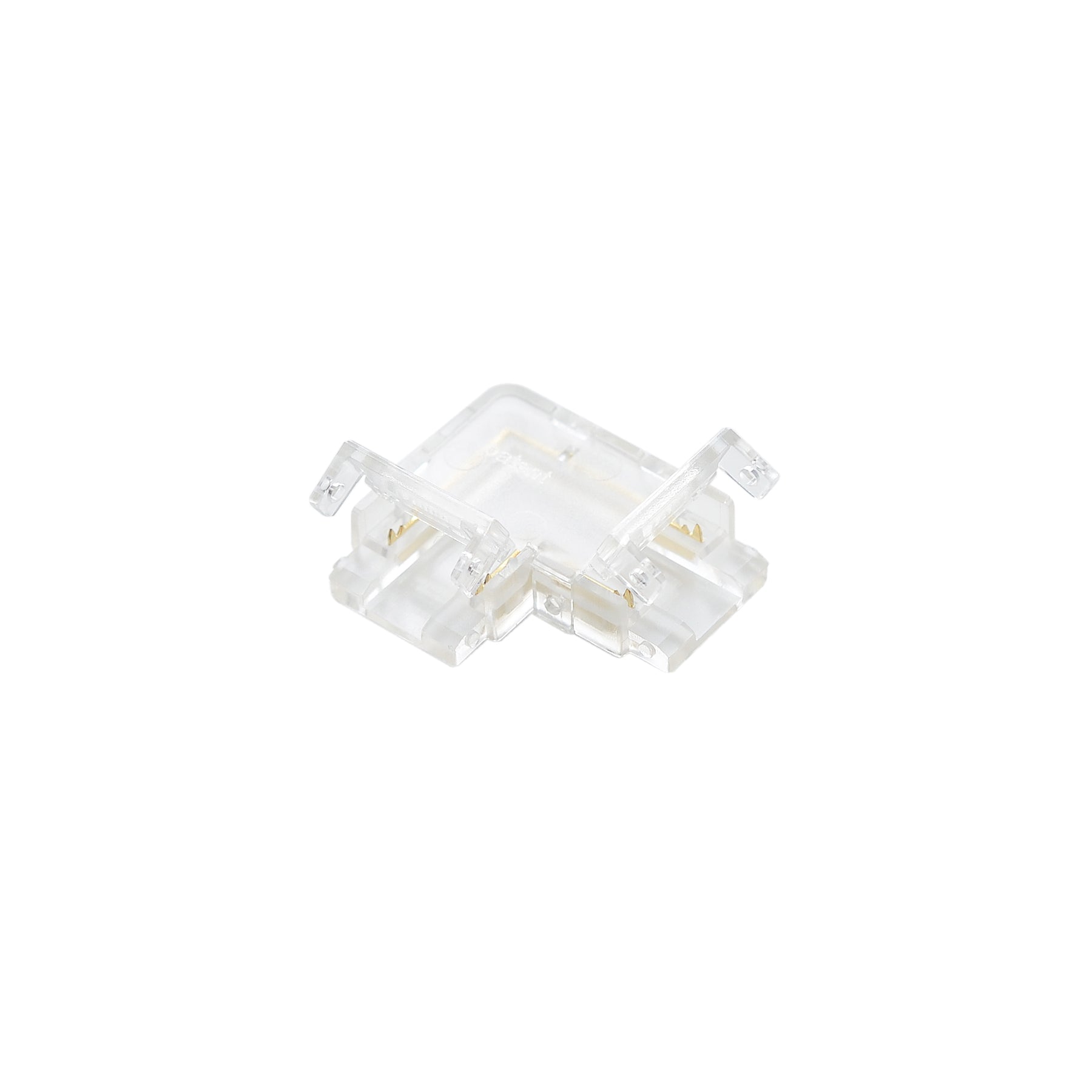 G.W.S LED Wholesale Strip Connectors L Shape Corner Connector For DC LED Strip Lights, Pack of 5