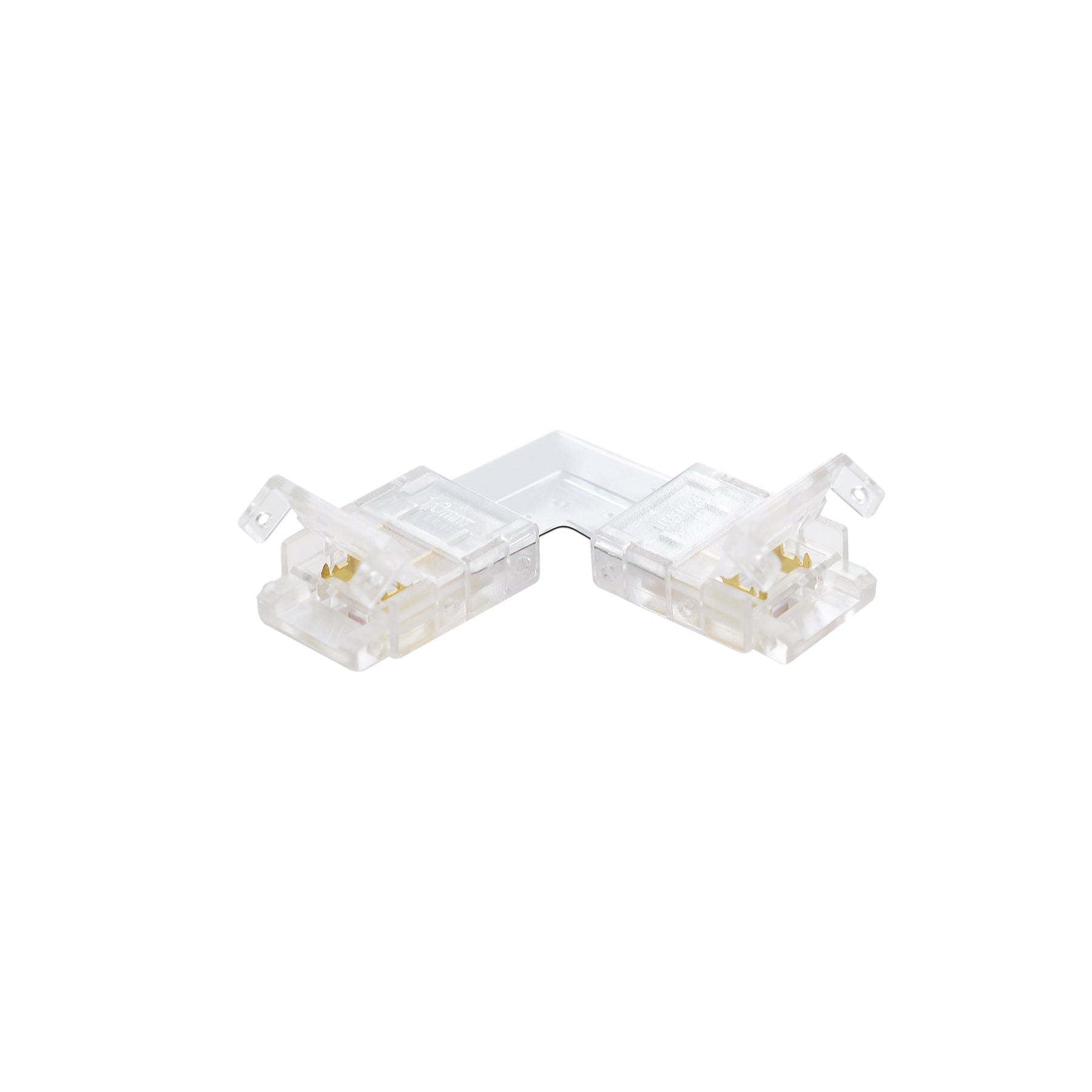 G.W.S LED Wholesale Strip Connectors L Shape Corner Connector For DC LED Strip Lights, Pack of 5