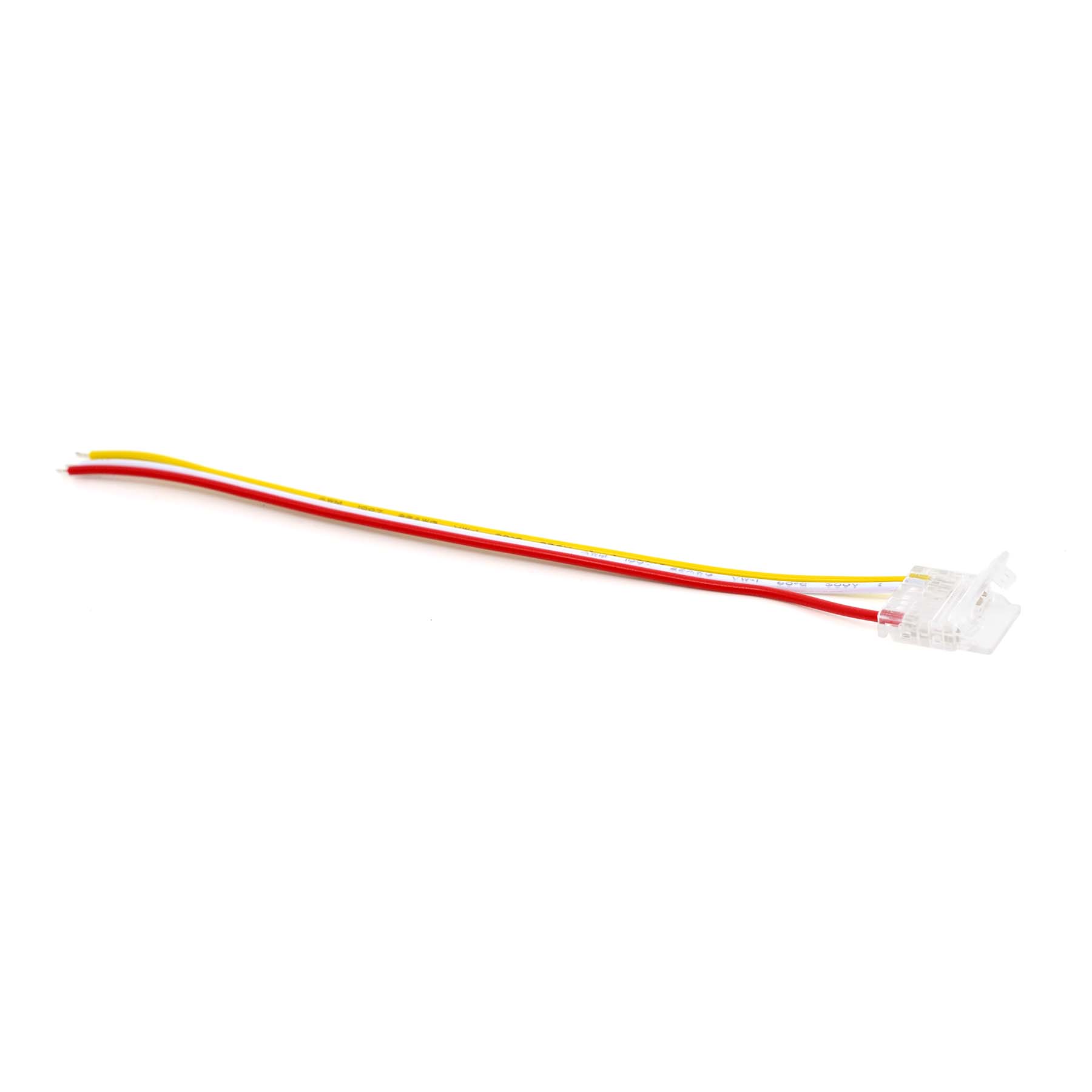 G.W.S LED Wholesale Strip Connectors Quick Fit Solderless 1 End Wire Cable For DC LED Strip Lights