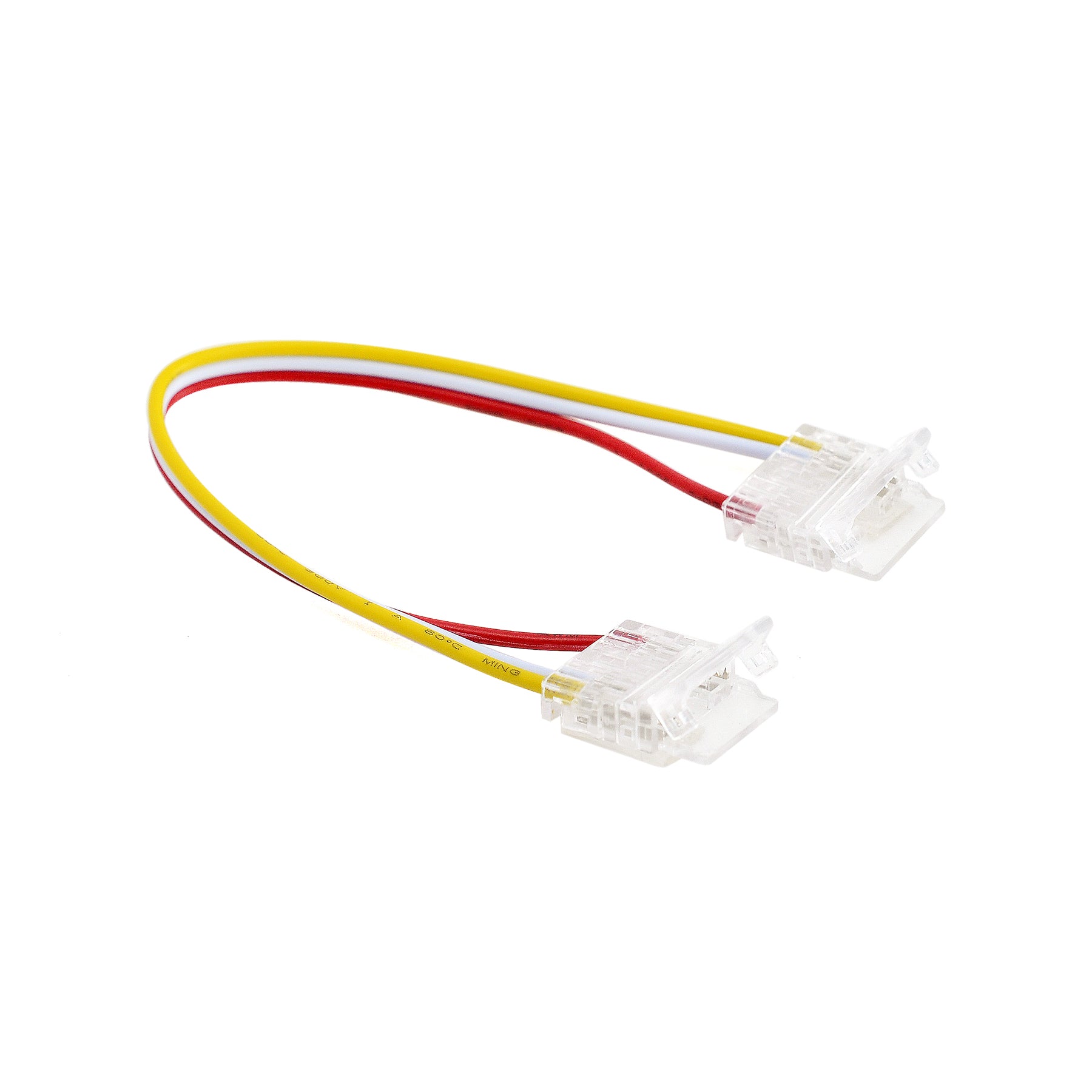 G.W.S LED Wholesale Strip Connectors Quick Fit Solderless 2 End Wire Cable For DC LED Strip Lights