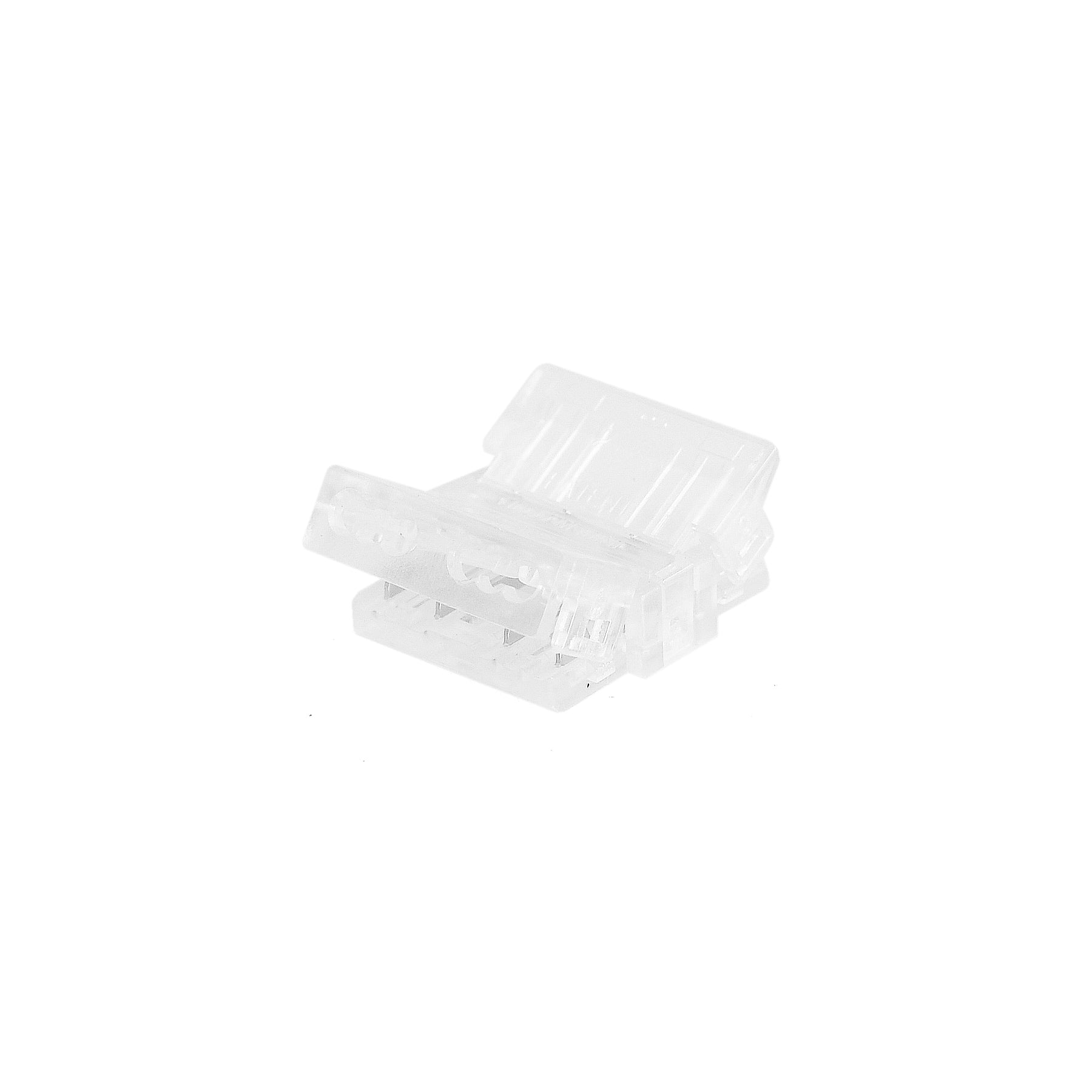 G.W.S LED Wholesale Strip Connectors Quick Fit Solderless Strip to Wire Straight Connector For DC LED Strip Lights