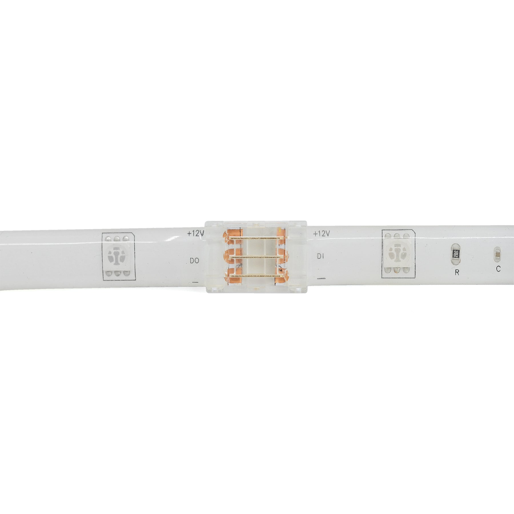 G.W.S LED Wholesale Strip Connectors SMD / 10mm / 3 Pin CCT/Pixel Strip to Strip Straight Connector For DC LED Strip Lights, Pack of 5