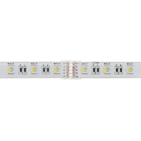 G.W.S LED Wholesale Strip Connectors SMD / 12mm / 5 Pin RGBW/RGBWW Strip to Strip Straight Connector For DC LED Strip Lights, Pack of 5