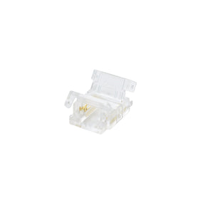 G.W.S LED Wholesale Strip Connectors Strip to Strip Straight Connector For DC LED Strip Lights, Pack of 5