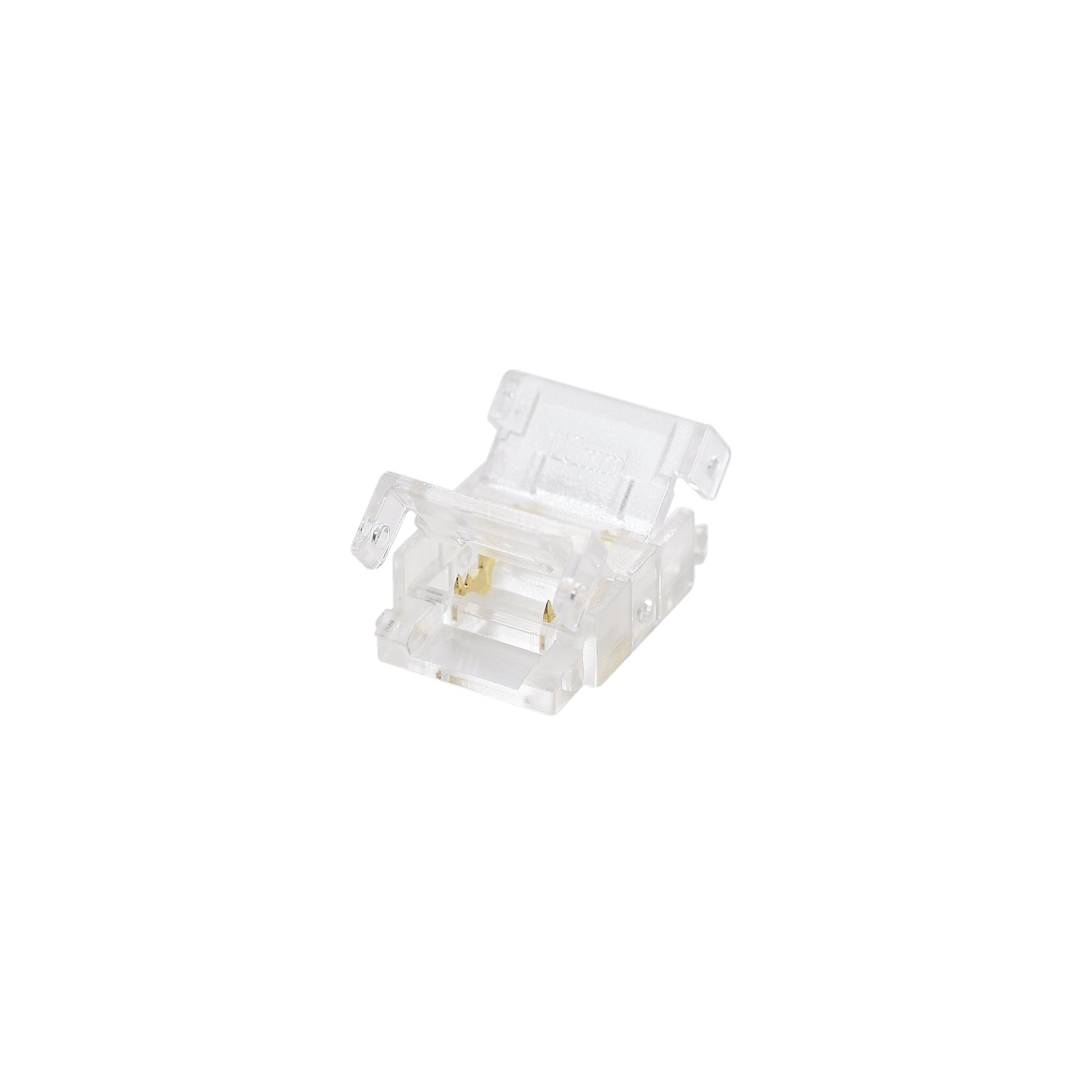 G.W.S LED Wholesale Strip Connectors Strip to Strip Straight Connector For DC LED Strip Lights, Pack of 5