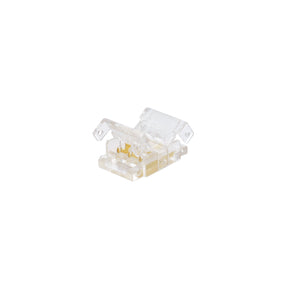 G.W.S LED Wholesale Strip Connectors Strip to Strip Straight Connector For DC LED Strip Lights, Pack of 5