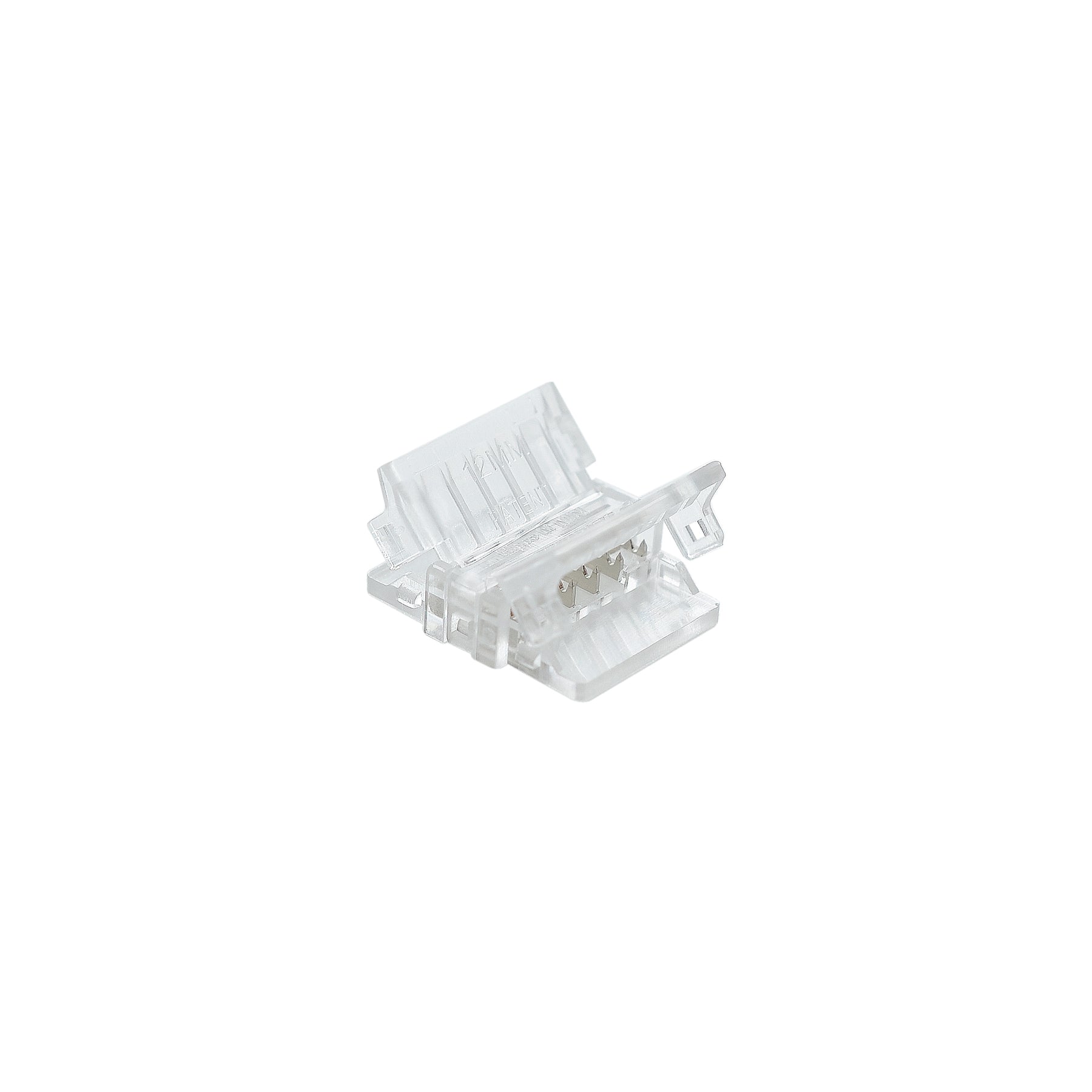 G.W.S LED Wholesale Strip Connectors Strip to Strip Straight Connector For DC LED Strip Lights, Pack of 5