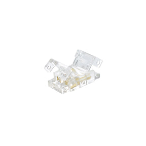 G.W.S LED Wholesale Strip Connectors Strip to Wire Straight Connector For DC LED Strip Lights, Pack of 5