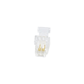 G.W.S LED Wholesale Strip Connectors Strip to Wire Straight Connector For DC LED Strip Lights, Pack of 5