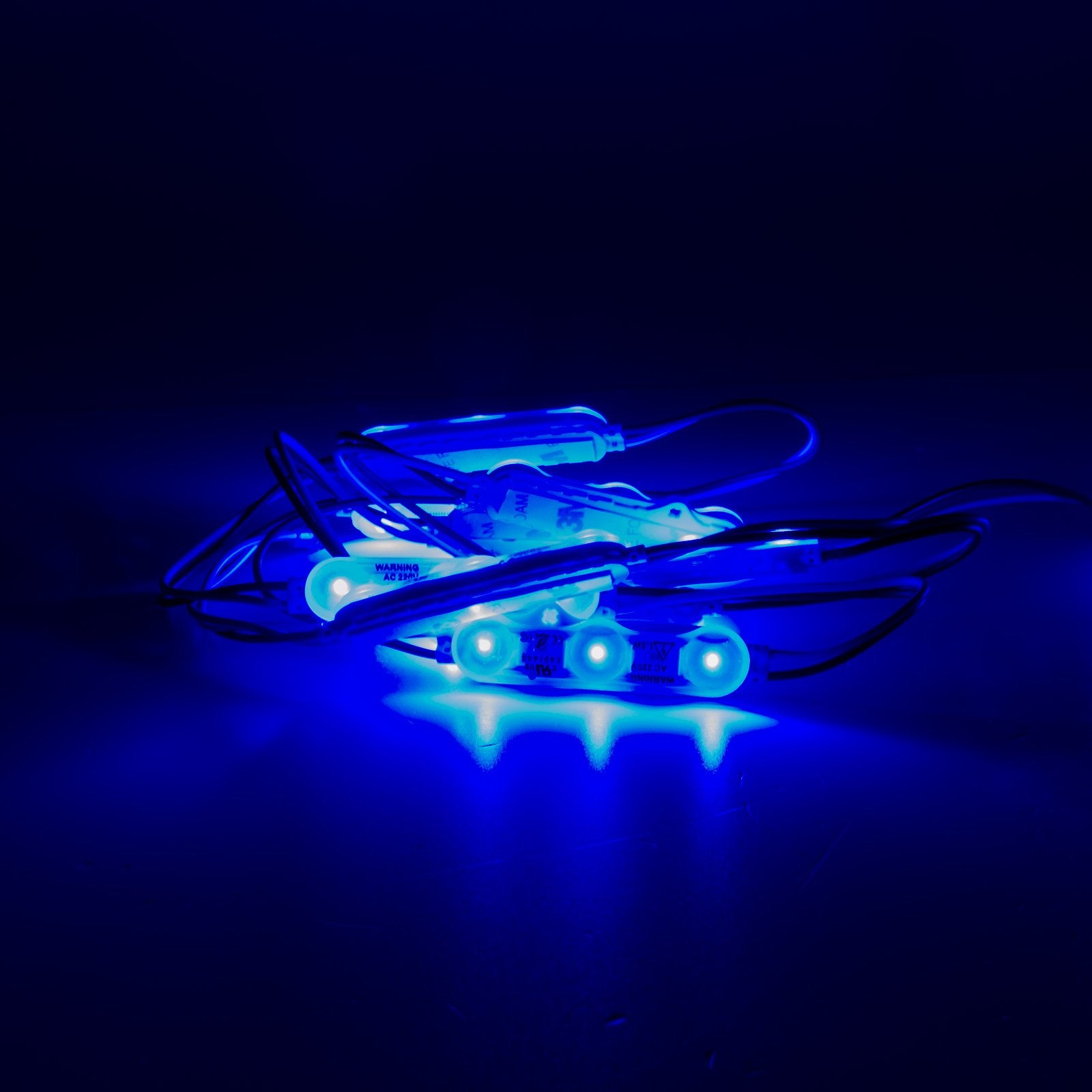 Waterproof LED Module Lights 2835 12V 3 LEDs Single Color LED